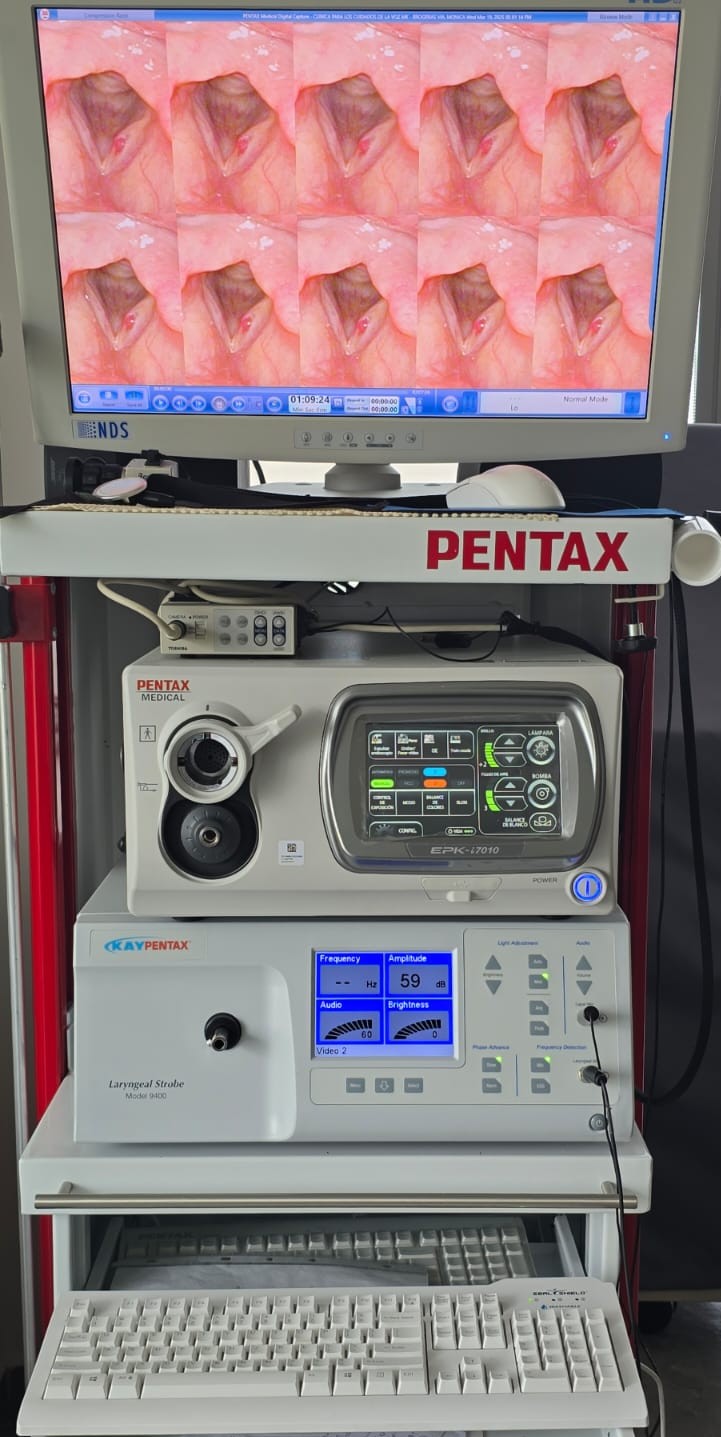Torre de videoendoscopia Pentax Medical del consultorio